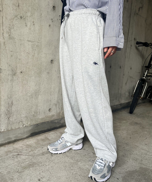 【POLO CHAMPS/ポロチャンプス】 別注 ワンポイント刺繍 スウェットパンツ セットアップ対応 | CL2233460 | グレー