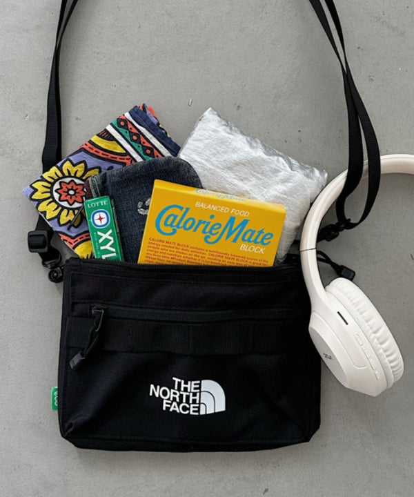 国内未発売 THE NORTH FACE(ザ・ノースフェイス)/2WAY CAMP CROSS BAG/キャンプクロスバッグ サコッシュ ショルダーバッグ | IM1233050 | ブラック