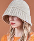 VARZAR(バザール)/Monogram Label Wool Knit Bucket Hat/モノグラム ラベル ウール ニット バケットハット | IL5233053 | ベージュ