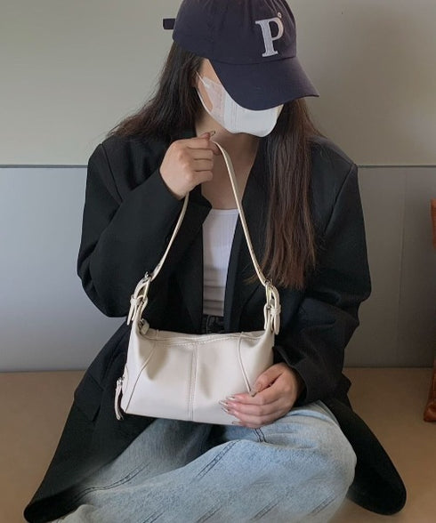 フェイクレザーベルトデザインハンドバッグ | WOMEN | WR1233013 | アイボリー