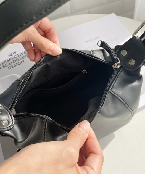 フェイクレザーベルトデザインハンドバッグ | WOMEN | WR1233013 | ブラック