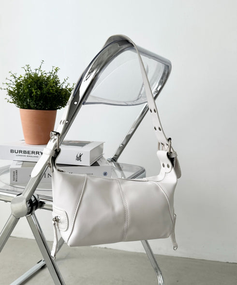 フェイクレザーベルトデザインハンドバッグ | WOMEN | WR1233013 | ホワイト