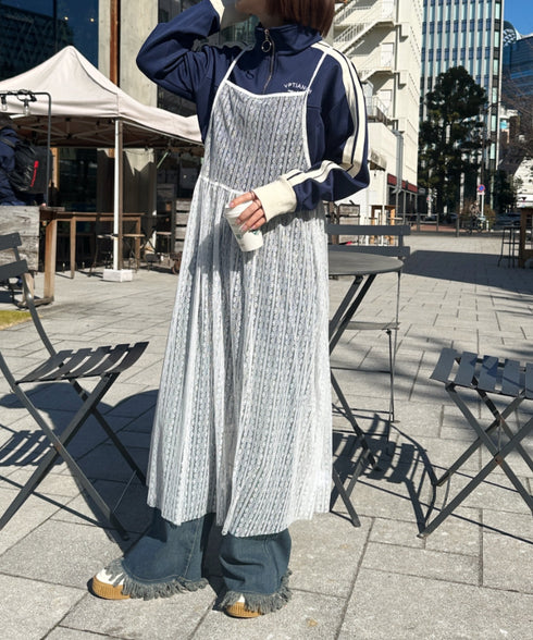 ラインショート丈トラックジャケット | CL2233573 | ネイビー