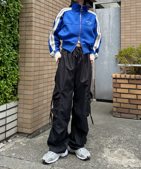 ラインショート丈トラックジャケット | CL2233573 | ブルー