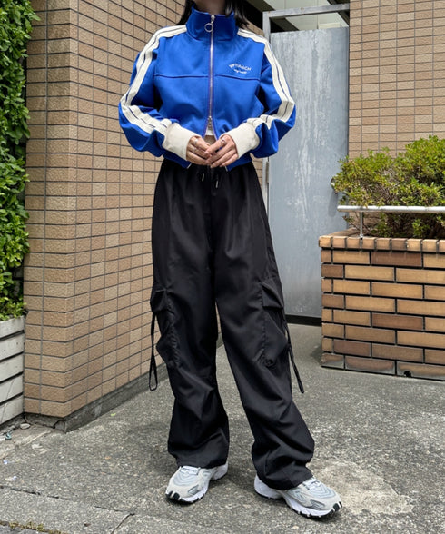 ラインショート丈トラックジャケット | CL2233573 | ブルー