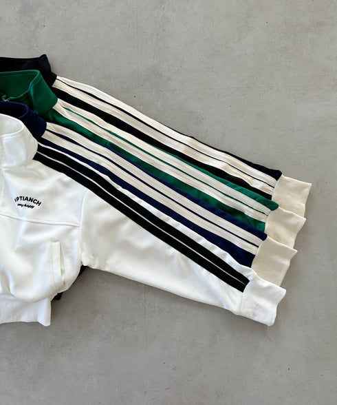 ラインショート丈トラックジャケット | CL2233573 | ホワイト