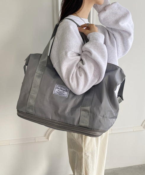 【大容量】2段階拡張トラベルバッグ | WOMEN | WR1233017 | グレー