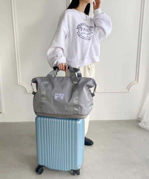 【大容量】2段階拡張トラベルバッグ | WOMEN | WR1233017 | グレー