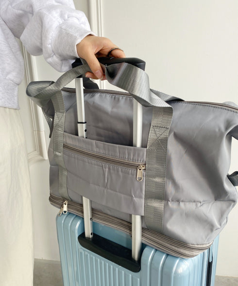 【大容量】2段階拡張トラベルバッグ | WOMEN | WR1233017 | グレー