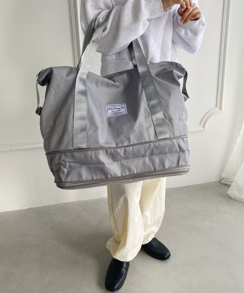 【大容量】2段階拡張トラベルバッグ | WOMEN | WR1233017 | グレー