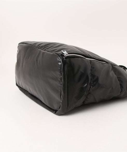 【大容量】メタリックキルティングトラベルバッグ | WR1233020 | ブラック