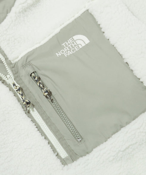 THE NORTH FACE(ザ・ノースフェイス)/2WAY リバーシブル 軽量 保温 プレイグリーン ボアフリース ナイロン ハーフジップアノラック/PLAY GREEN RVS FLEECE ANORAK | IM2234009 | アイボリー