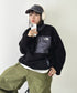 THE NORTH FACE(ザ・ノースフェイス)/2WAY リバーシブル 軽量 保温 プレイグリーン ボアフリース ナイロン ハーフジップアノラック/PLAY GREEN RVS FLEECE ANORAK | IM2234009 | ブラック