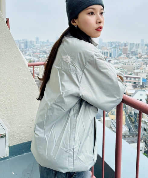 THE NORTH FACE(ザ・ノースフェイス)/2WAY リバーシブル 軽量 保温 プレイグリーン ボアフリース ナイロン ハーフジップアノラック/PLAY GREEN RVS FLEECE ANORAK | IM2234009 | アイボリー