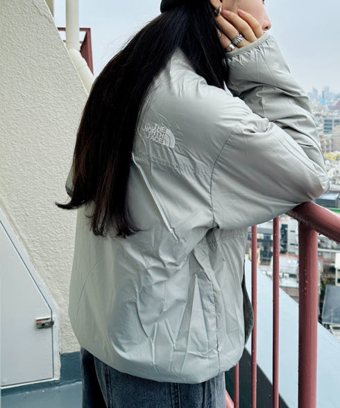 THE NORTH FACE(ザ・ノースフェイス)/2WAY リバーシブル 軽量 保温 プレイグリーン ボアフリース ナイロン ハーフジップアノラック/PLAY GREEN RVS FLEECE ANORAK | IM2234009 | アイボリー