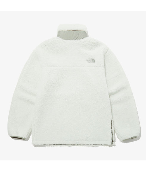 THE NORTH FACE(ザ・ノースフェイス)/2WAY リバーシブル 軽量 保温 プレイグリーン ボアフリース ナイロン ハーフジップアノラック/PLAY GREEN RVS FLEECE ANORAK | IM2234009 | アイボリー