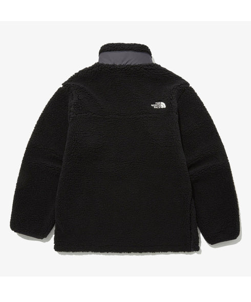THE NORTH FACE(ザ・ノースフェイス)/2WAY リバーシブル 軽量 保温 プレイグリーン ボアフリース ナイロン ハーフジップアノラック/PLAY GREEN RVS FLEECE ANORAK | IM2234009 | ブラック
