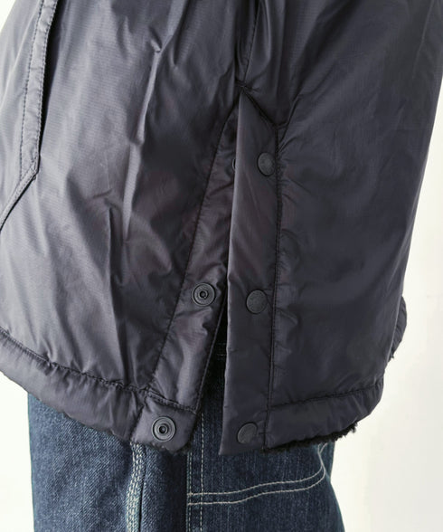 THE NORTH FACE(ザ・ノースフェイス)/2WAY リバーシブル 軽量 保温 プレイグリーン ボアフリース ナイロン ハーフジップアノラック/PLAY GREEN RVS FLEECE ANORAK | IM2234009 | ブラック