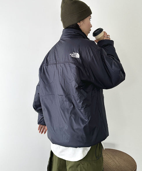 THE NORTH FACE(ザ・ノースフェイス)/2WAY リバーシブル 軽量 保温 プレイグリーン ボアフリース ナイロン ハーフジップアノラック/PLAY GREEN RVS FLEECE ANORAK | IM2234009 | ブラック