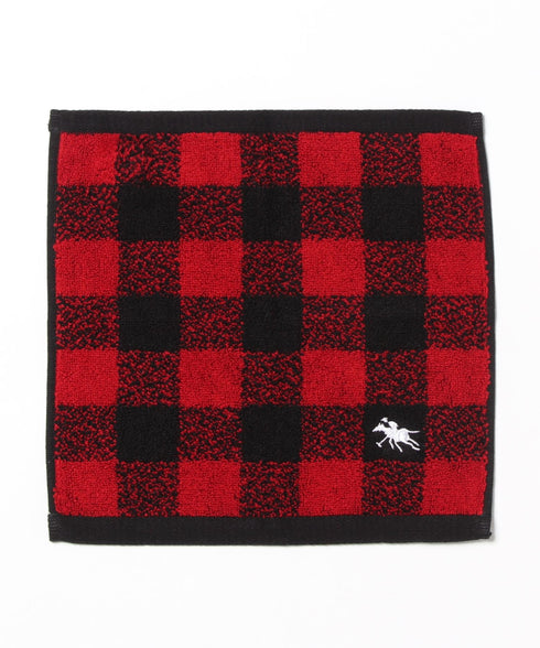 【POLO CHAMPS/ポロチャンプス】別注 ワンポイント刺繍 ミニタオルハンカチ | CL6233747 | レッド系その他