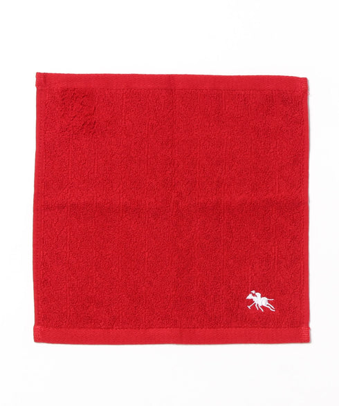 【POLO CHAMPS/ポロチャンプス】別注 ワンポイント刺繍 ミニタオルハンカチ | CL6233747 | レッド