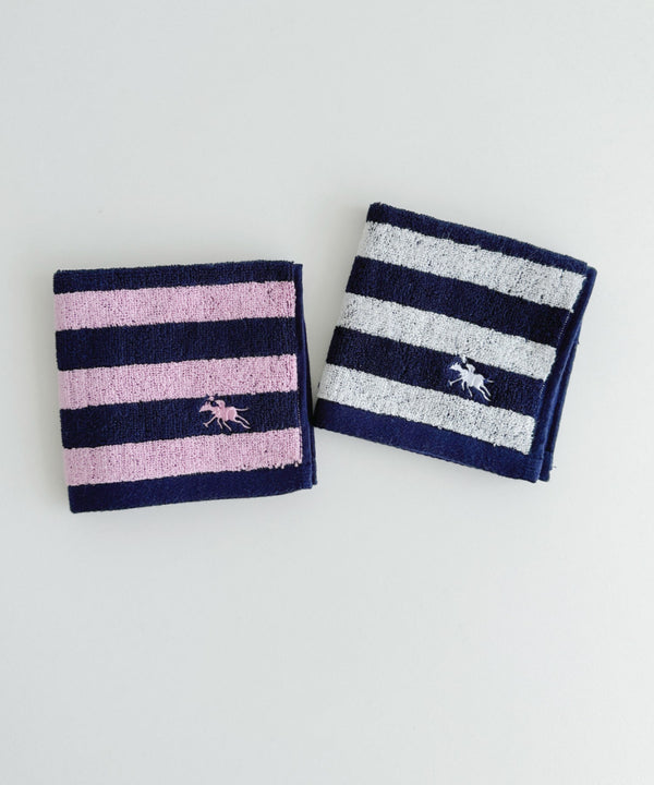 【POLO CHAMPS/ポロチャンプス】別注 ワンポイント刺繍 ミニタオルハンカチ | CL6233747 | ホワイト系その他