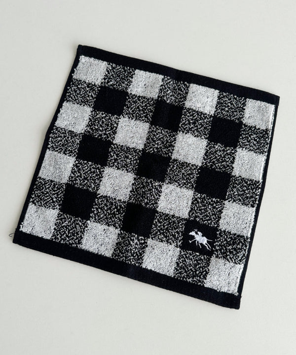 【POLO CHAMPS/ポロチャンプス】別注 ワンポイント刺繍 ミニタオルハンカチ | CL6233747 | ブラック系その他