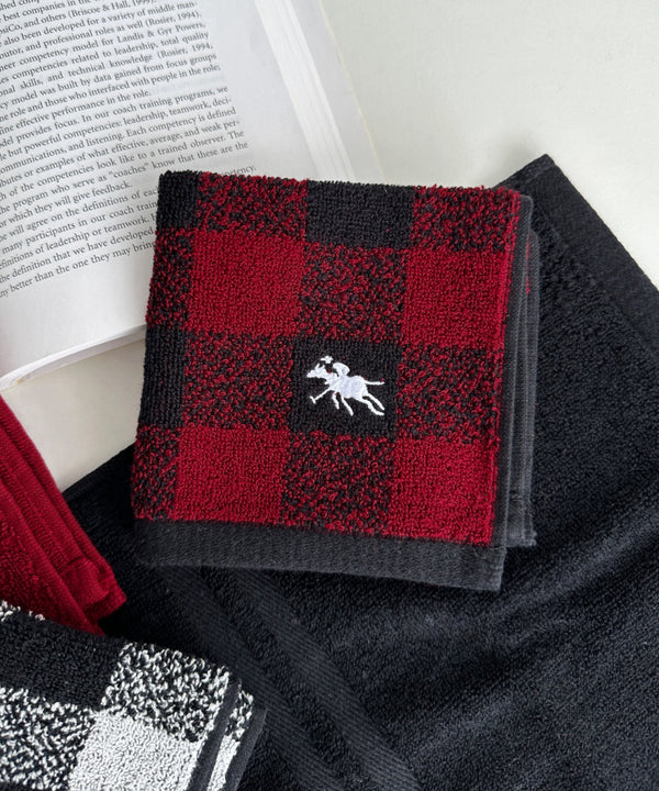 【POLO CHAMPS/ポロチャンプス】別注 ワンポイント刺繍 ミニタオルハンカチ | CL6233747 | レッド系その他