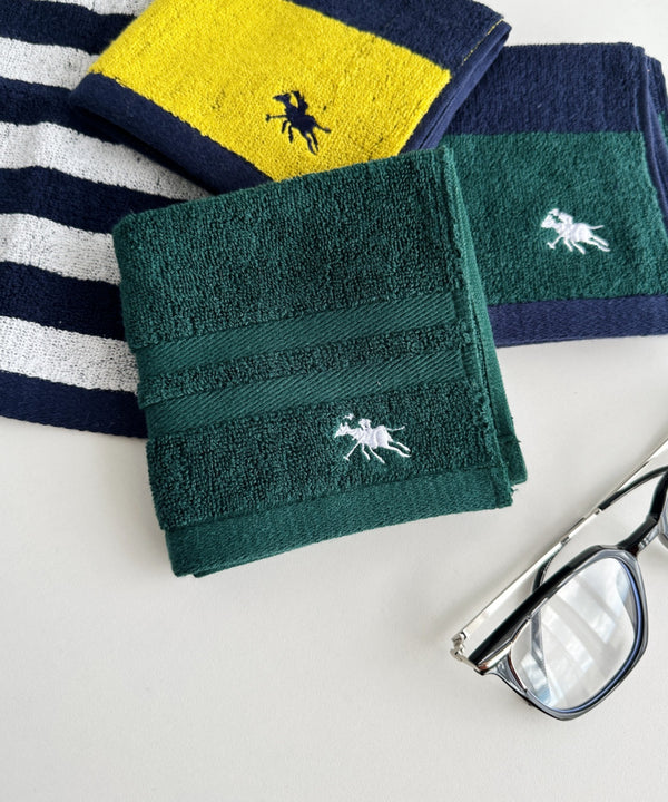 【POLO CHAMPS/ポロチャンプス】別注 ワンポイント刺繍 ミニタオルハンカチ | CL6233747 | グリーン