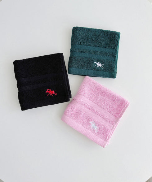 【POLO CHAMPS/ポロチャンプス】別注 ワンポイント刺繍 ミニタオルハンカチ | CL6233747 | ピンク
