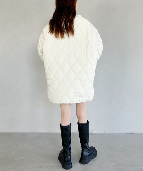 【POLO CHAMPS/ポロチャンプス】 別注 袖取り外し2WAYキルティングジャケット | MD2234001 | アイボリー