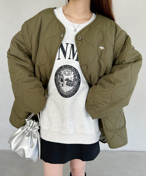 【POLO CHAMPS/ポロチャンプス】 別注 袖取り外し2WAYキルティングジャケット | MD2234001 | カーキ