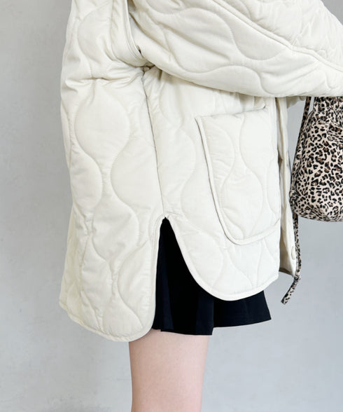 【POLO CHAMPS/ポロチャンプス】 別注 袖取り外し2WAYキルティングジャケット | MD2234001 | アイボリー