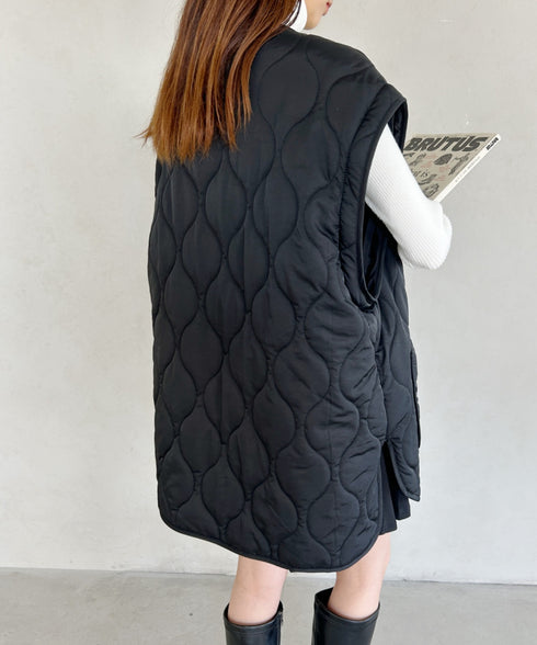 【POLO CHAMPS/ポロチャンプス】 別注 袖取り外し2WAYキルティングジャケット | MD2234001 | ブラック