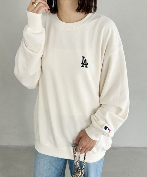 【MLB/エムエルビー】メジャーリーグベースボール 別注 チームロゴ刺繍 裏毛スウェット | MD2233027 | その他2