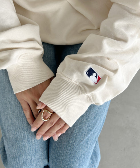 【MLB/エムエルビー】メジャーリーグベースボール 別注 チームロゴ刺繍 裏毛スウェット | MD2233027 | その他2