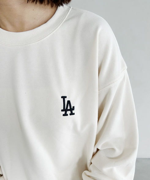 【MLB/エムエルビー】メジャーリーグベースボール 別注 チームロゴ刺繍 裏毛スウェット | MD2233027 | その他2