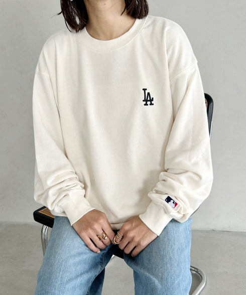 【MLB/エムエルビー】メジャーリーグベースボール 別注 チームロゴ刺繍 裏毛スウェット | MD2233027 | その他2
