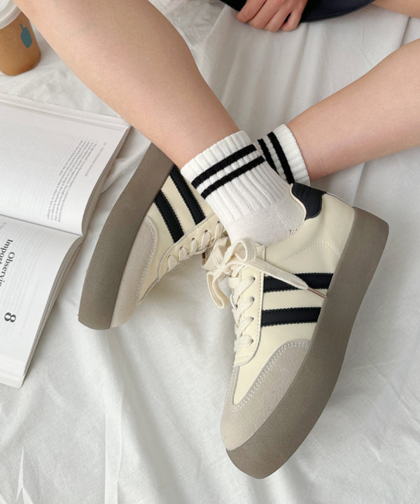 ライン厚底ジャーマンスニーカー | CL3233925 | アイボリー
