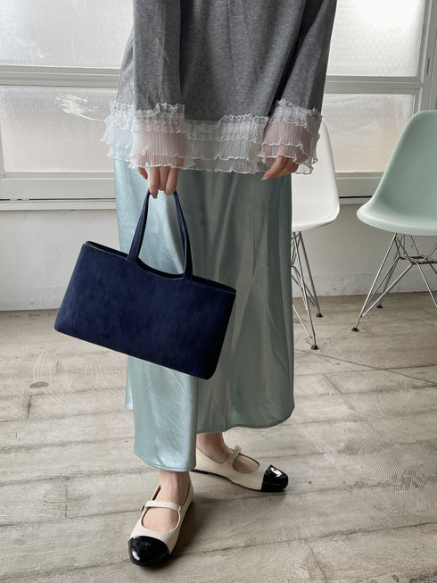 リボンラメサテンスカート | SL2251612 | グリーン