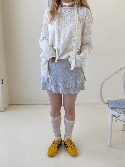 針抜きメロウティアードスカート | SL2251662 | グレー