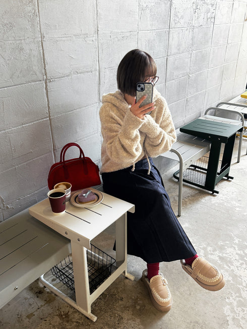 フーディーモヘアニット | SL2244643 | アイボリー