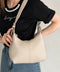 round moon shoulder bag/ワンハンドルラウンドムーンPUショルダーバッグ | UN12410052 | グレイッシュベージュ