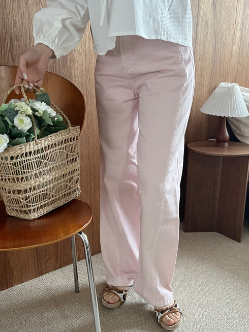 カラーバギージーンズ | SL2251619 | ピンク