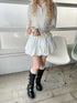 バルーンミニスカート | SL2251616 | ホワイト