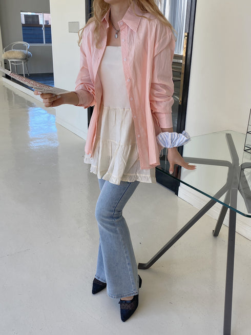 切り替えフレアミディワンピース | SL2251664 | アイボリー