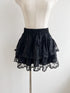 コットンティアードミニスカート | SL2251648 | ブラック