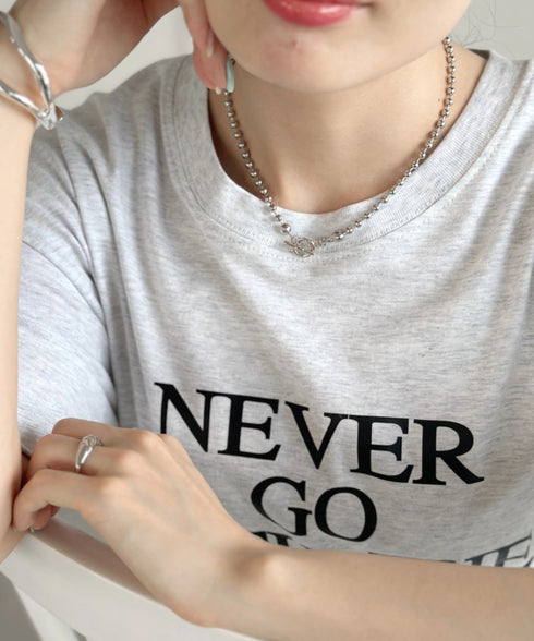 2wayマンテルボールチェーンネックレス | IS4231839 | シルバー