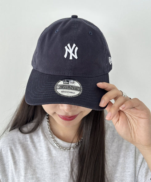 【NEW ERA】ニューエラ キャップ 9TWENTY MLB NY YANKEES MINI LOGO CAP ニューヨークヤンキース 帽子 | 5192005 | ネイビー