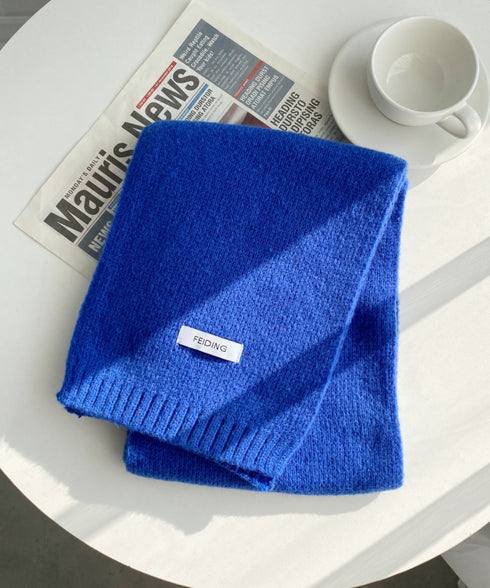 ショートニットマフラー | MD6241002 | ブルー